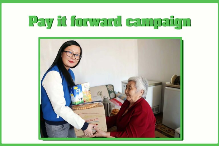 Pay it forward campaign