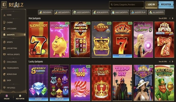 Immagine: Realz Casino: Recensione e Guida ai Giochi di Casino Online in Italia