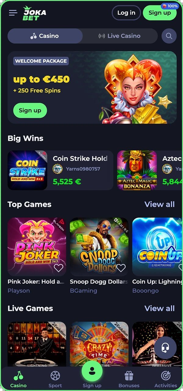 Best jokabet promo code in United Kingdom